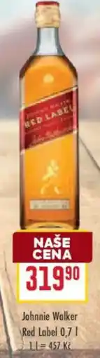 Billa Johnnie Walker Red Label nabídka