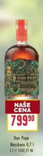 Billa Don Papa Masskara nabídka