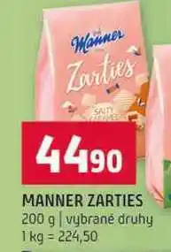 Terno MANNER ZARTIES 200 g vybrané druhy nabídka
