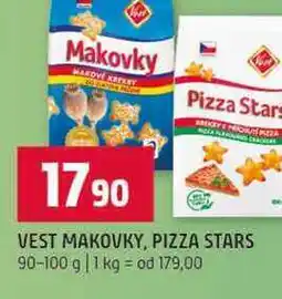 Terno VEST MAKOVKY, PIZZA STARS nabídka