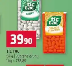 Terno TIC TAC 54 g vybrané druhy nabídka