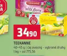 Terno TEEKANNE 40-45 g čaj ovocný vybrané druhy nabídka