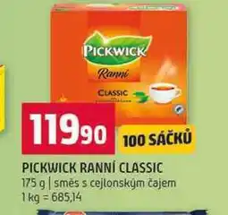 Terno PICKWICK RANNÍ CLASSIC 175 g směs s cejlonským čajem nabídka