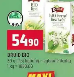 Terno DRUID BIO 30 g čaj bylinný vybrané druhy nabídka