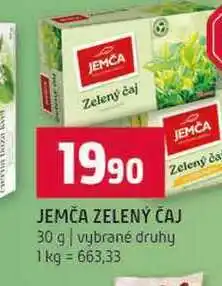 Terno JEMČA ZELENÝ ČAJ 30 g vybrané druhy nabídka