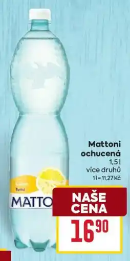 Billa Mattoni ochucená nabídka