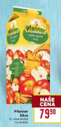 Billa Pfanner Džus nabídka