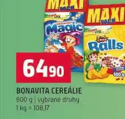 Terno BONAVITA CEREÁLIE 600 g vybrané druhy nabídka