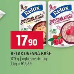 Terno RELAX OVESNÁ KAŠE 170 g vybrané druhy nabídka