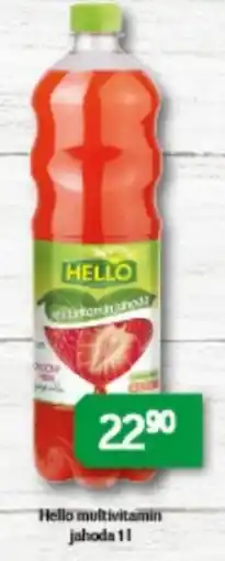 Brněnka Hello multivitamin jahoda nabídka