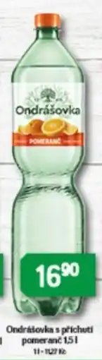 Brněnka Ondrášovka s příchutí pomeranč nabídka