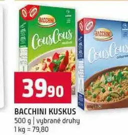 Terno BACCHINI KUSKUS 500 g vybrané druhy nabídka