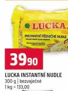 Terno LUCKA INSTANTNÍ NUDLE 300 g bezvaječné nabídka