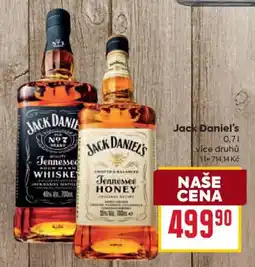 Billa Jack Daniel's Tennessee Honey nabídka