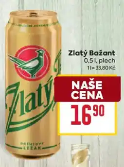 Billa Zlatý Bažant nabídka