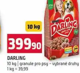 Terno DARLING 10 kg granule pro psy vybrané druhy nabídka