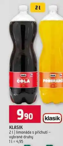 Terno KLASIK 2l limonáda s příchutí vybrané druhy nabídka