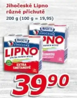 ESO MARKET Madeta jihočeské lipno různé příchutě nabídka