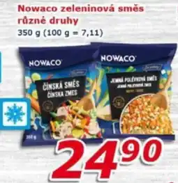 ESO MARKET Nowaco zeleninová směs různé druhy nabídka