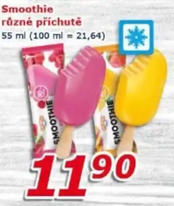 Smoothie různé příchutě