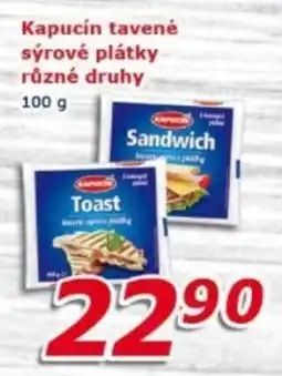ESO MARKET Kapucín sýrové plátky nabídka