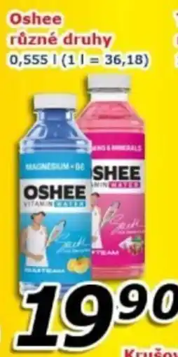 ESO MARKET Oshee různé druhy nabídka