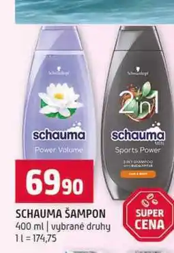 Terno SCHAUMA ŠAMPON 400 ml vybrané druhy nabídka