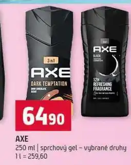 Terno AXE 250 ml sprchový gel vybrané druhy nabídka