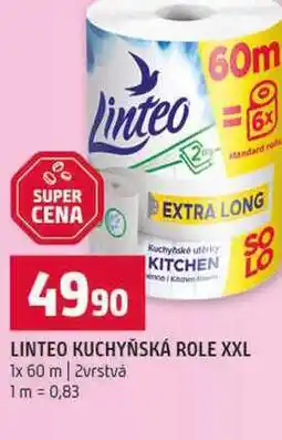 Terno LINTEO KUCHYŇSKÁ ROLE XXL 1x 60 m 2vrstvá nabídka
