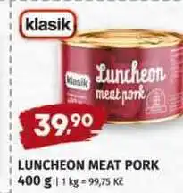 Terno LUNCHEON MEAT PORK nabídka