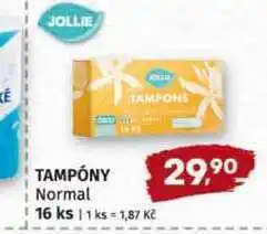Terno TAMPÓNY Normal 16 ks nabídka