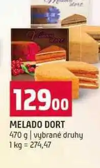Terno MELADO DORT 470 g vybrané druhy nabídka
