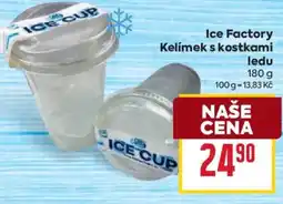 Billa Ice Factory Kelímeček s kostkami ledu nabídka