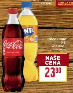 Billa Coca-Cola nabídka
