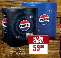 Billa Pepsi nabídka