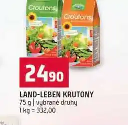Terno LAND-LEBEN KRUTONY 75 g vybrané druhy nabídka