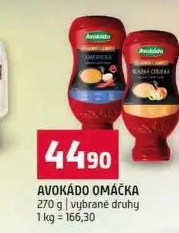 Terno AVOKÁDO OMÁČKA 270 g vybrané druhy nabídka