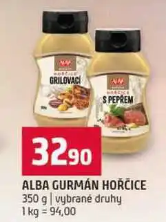 Terno ALBA GURMÁN HOŘČICE 350 g vybrané druhy nabídka