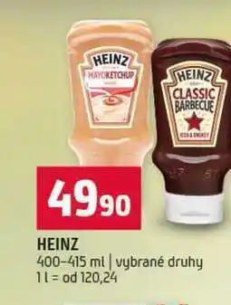 Terno HEINZ 400-415 ml vybrané druhy nabídka
