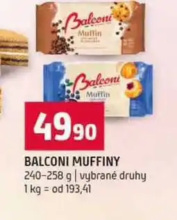 Terno BALCONI MUFFINY 240-258 g vybrané druhy nabídka