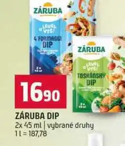 Terno ZÁRUBA DIP 2x 45 ml vybrané druhy nabídka