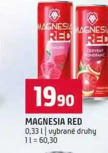 Terno MAGNESIA RED 0,33l vybrané druhy nabídka