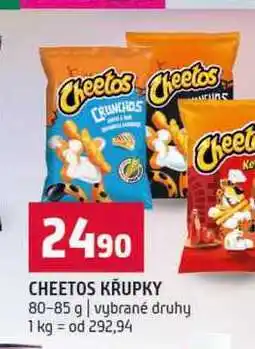 Terno CHEETOS KRUPKY 80-85 g vybrané druhy nabídka