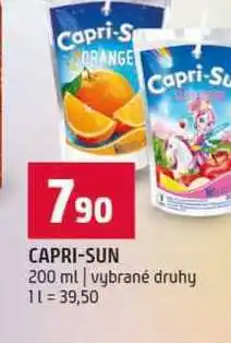 Terno CAPRI-SUN 200 ml vybrané druhy nabídka
