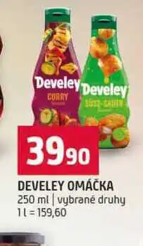 Terno DEVELEY OMÁČKA 250 ml vybrané druhy nabídka