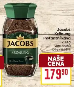 Billa Jacobs krönung instantní káva nabídka