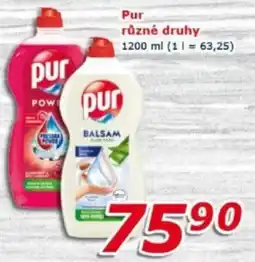 ESO MARKET Pur různé druhy nabídka