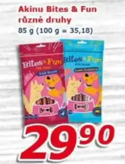 ESO MARKET Akinu Bites & Fun nabídka