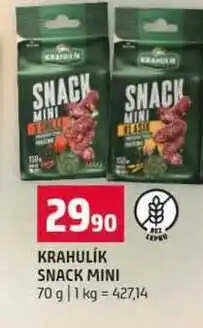 Terno KRAHULIK SNACK MINI nabídka