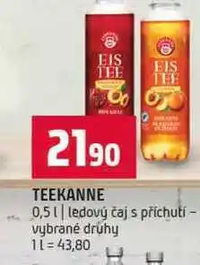 Terno TEEKANNE 0,5l ledový čaj s příchutí vybrané druhy nabídka